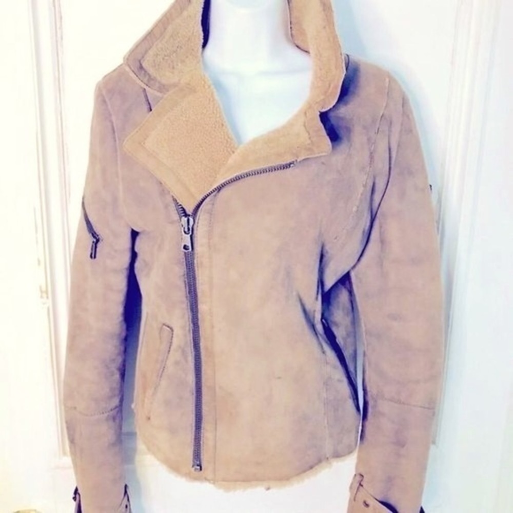 IMPOSSIBLE FIND! Diesel Shearling Fitted‎ Jacket